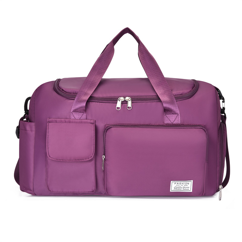 Bolsa de gimnasio para natación y Yoga, bolsa de maternidad repelente al agua de gran capacidad, bolsa de viaje con separación de ropa seca y húmeda, novedad de 2025