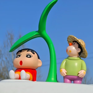 Car roof sapling decorations, grass ornaments, motorcycle and electric vehicle 3D car stickers, antenna exterior decoration, trunk decoration