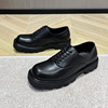 Classic suit for leisure for leather shoes English style, footwear platform, suitable for import, plus size