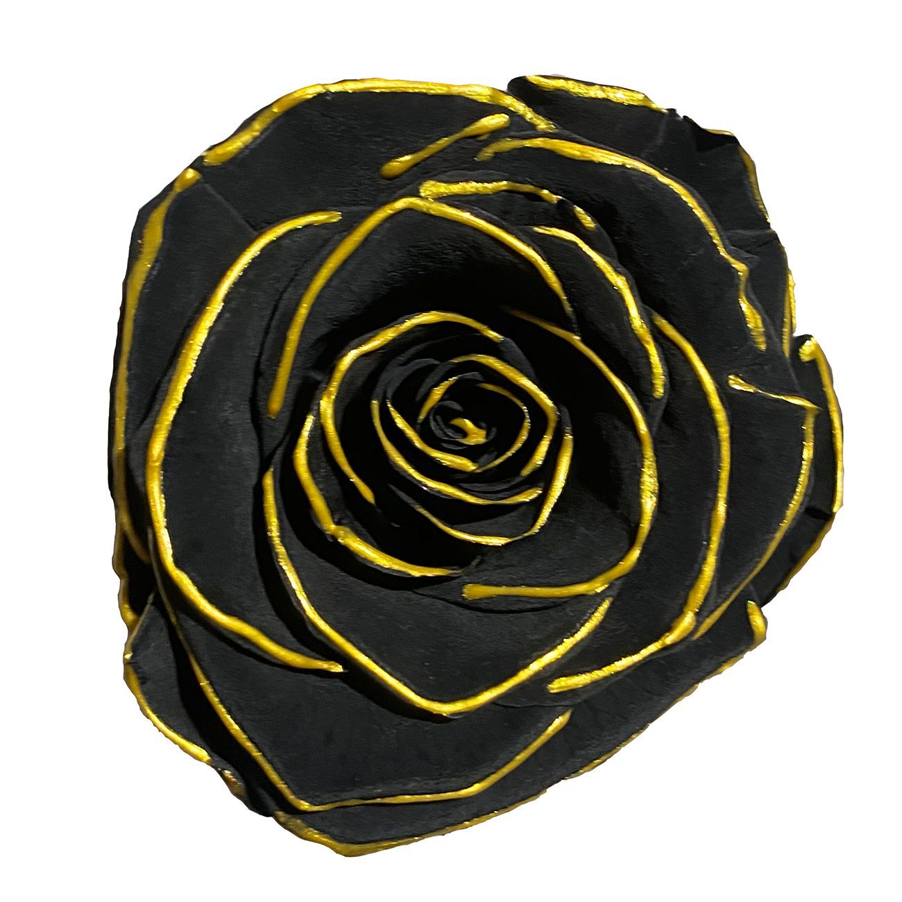 Grado una flor eterna pequeña fragancia Rosa fragancia serie de canciones Borde negro Rosa delineador de ojos flor seca floral caja de regalo de enseñanza ramo