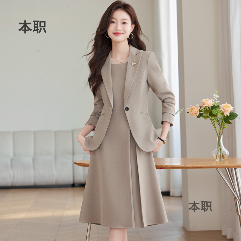 [Elegant Silhouette 2] Women's Suit Set for Spring and Autumn, Fashionable Professional Suit, Formal Dress Suit, Skirt Suit