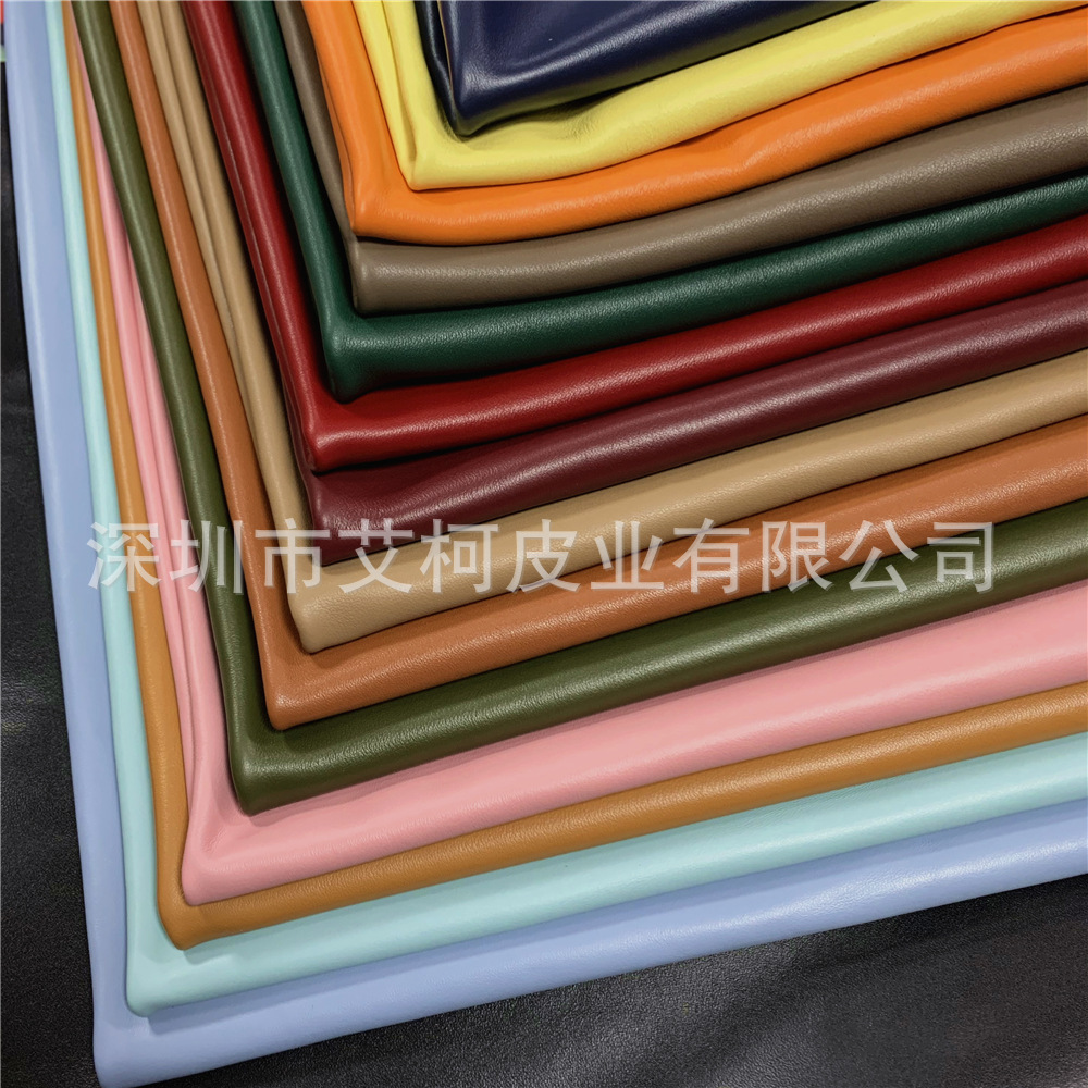 超软超薄服装牛皮小牛皮纳帕平纹头层牛皮牛角包专用皮环保童鞋皮
