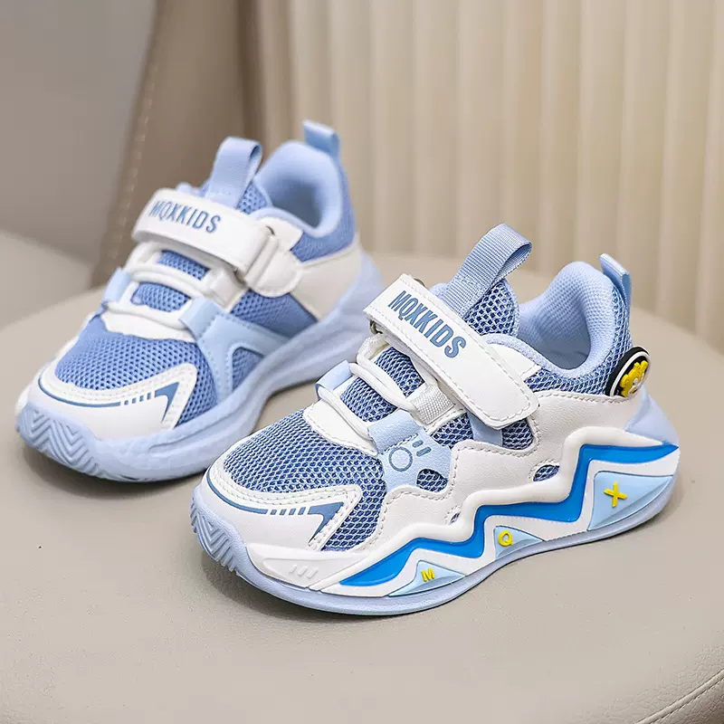 儿童鞋2024新款宝宝鞋轻便小童学步鞋男女童网面透气机能鞋