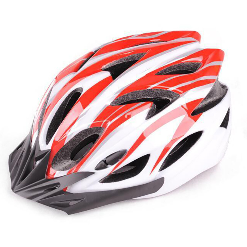 Factory Supply Bicycle Bicycle Men's and Women's Cycling Helmet One-piece Helmet Hat Logo Label