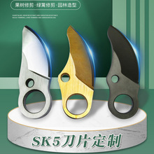 加工定制 SK5电动修枝剪上下刀头修枝剪刀片剪刀片剪枝机配件刀头