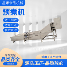厂家定制果蔬预煮机 西兰花杀青漂烫机 全自动漂烫生产线电加热蒸
