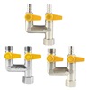 All copper Thickening 4 Union tee Gas Table valve Natural gas Gas pipes Dedicated One of two Water valve switch