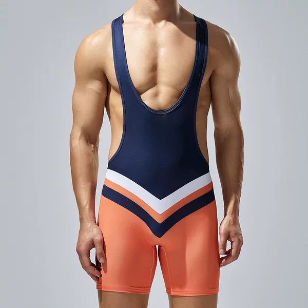 2024 summer new cross-border foreign trade men's one-body vest tauwell special for men's sports one-body clothing