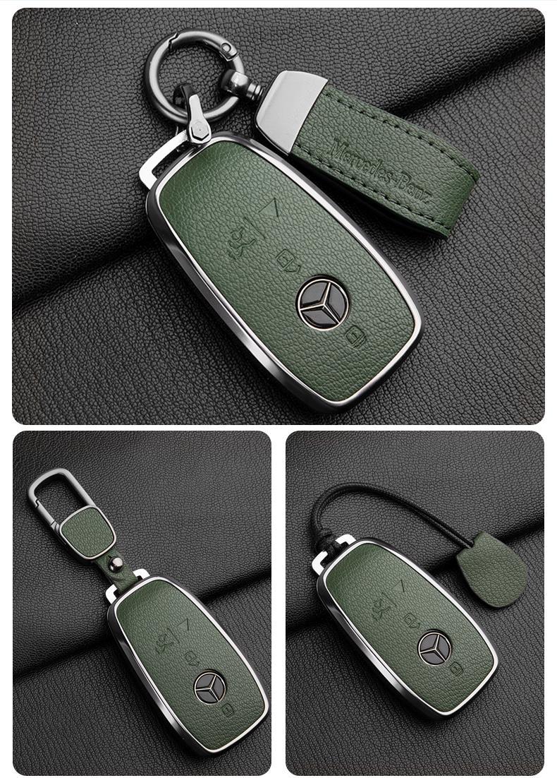 Suitable for Mercedes-Benz Gls450 Key Cover High-End Plus Version Glc300 Shell Gle450/350 Car Key Shell Buckle