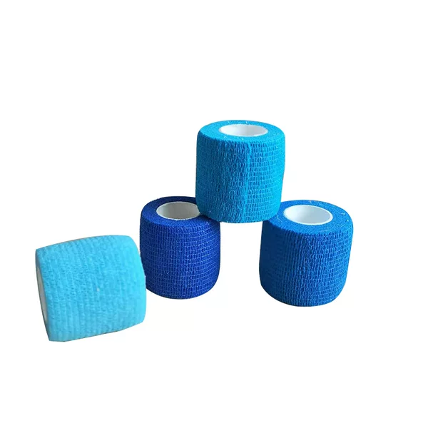 Factory Solid Color Tape Sports Wrist Band Elastic Bandage Pet Going Out to Bandage Ankle Non-woven Self-adhesive Bandage