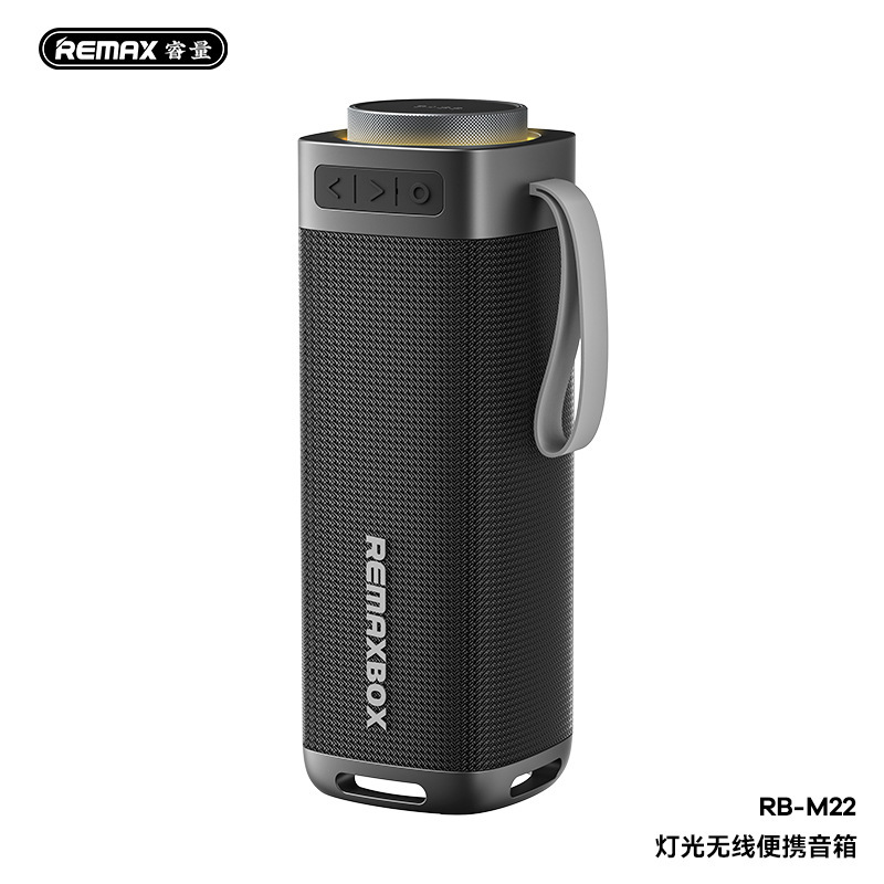 REMAX RGB ライト ワイヤレス Bluetooth 5.4 ポータブル スピーカー 屋外 30W ポータブル サブウーファー オーディオ M22|undefined
