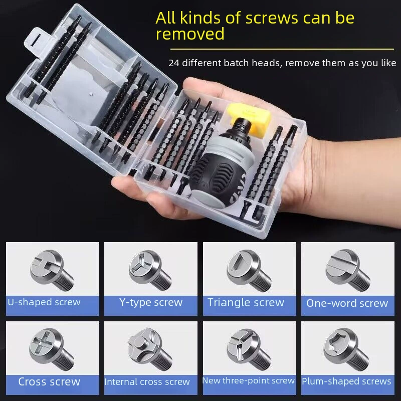 Universal screwdriver, set
