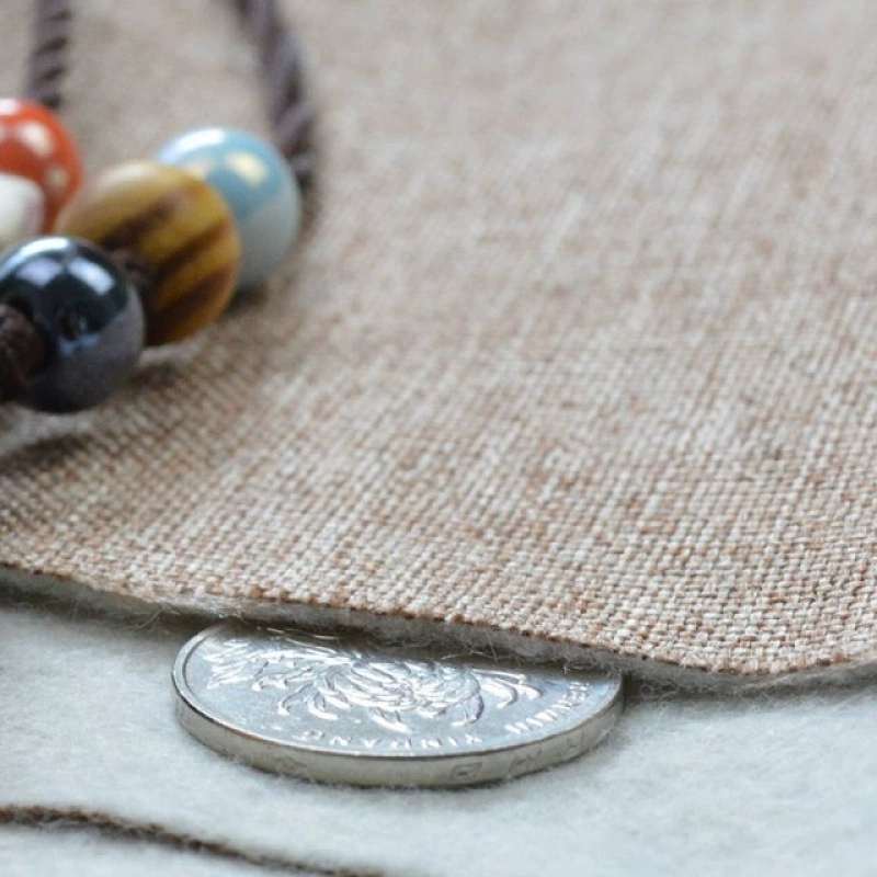 Хлопчатобумажная и льняная ткань, утолщенная льняная ткань, цветной диванный холст, мягкая и жесткая сумка из тонкого льна, подушка, скатерть, инженерная фоновая ткань.