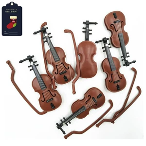 Музыкальные инструменты скрипка рождественская кукла аксессуар 3.2×8.5см