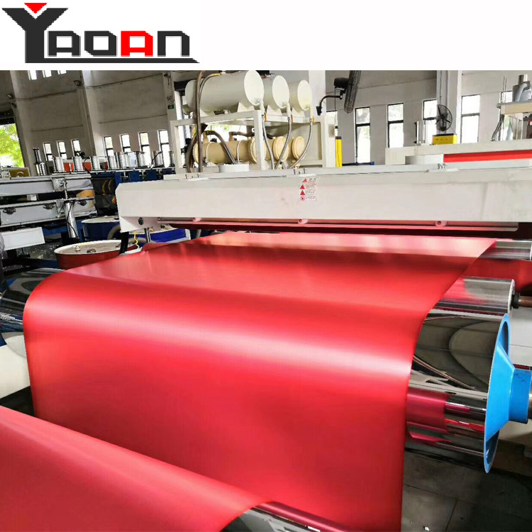 燿安销PP彩带挤出设备生产线PE彩带挤出设备片材设备