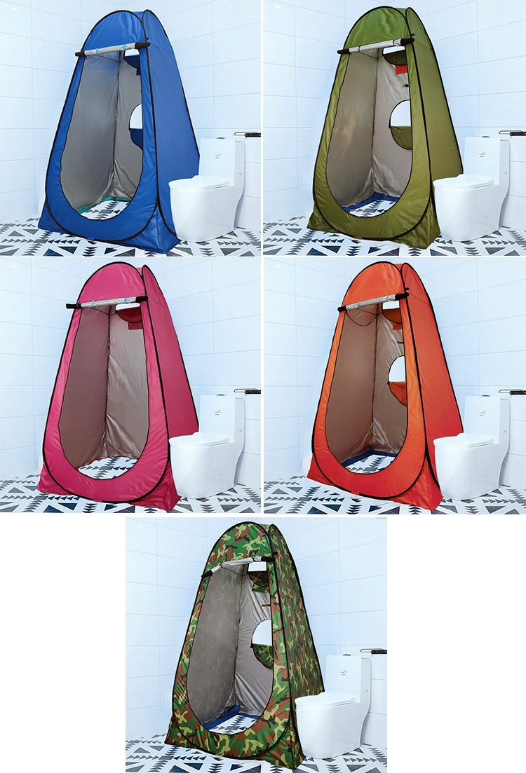 Factory Wholesale Cross-Border Outdoor Bathing Tent Portable Camping Toilet Tent Bathing Fishing Warming Changing Tent