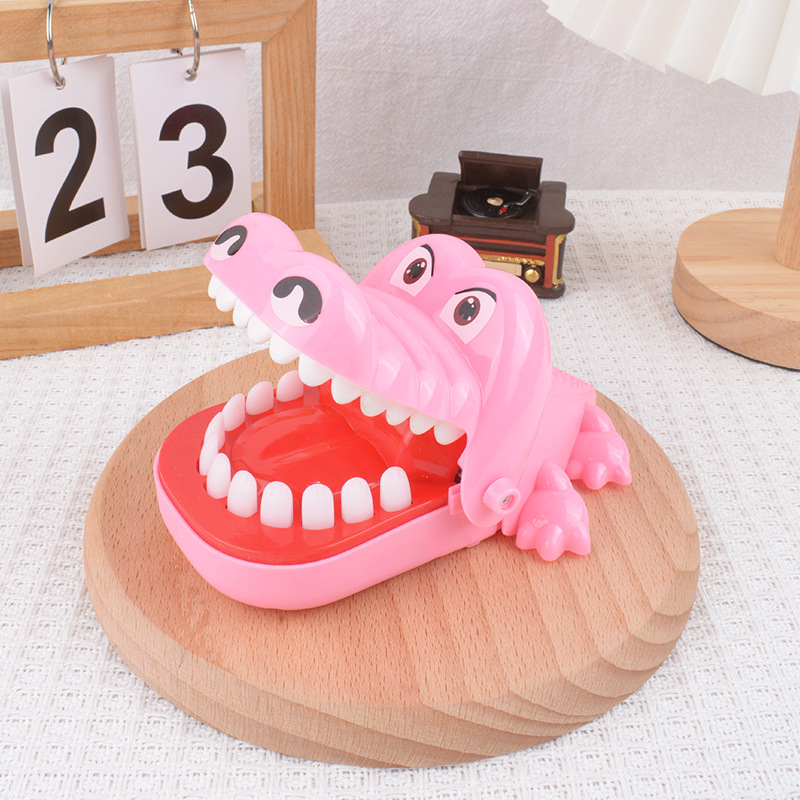 Muerde los dedos, cocodrilo, presione los dientes, apriete los dientes, muerda, descompresión, artefacto, descompresión, juego de mesa, juguetes educativos para niños al por mayor