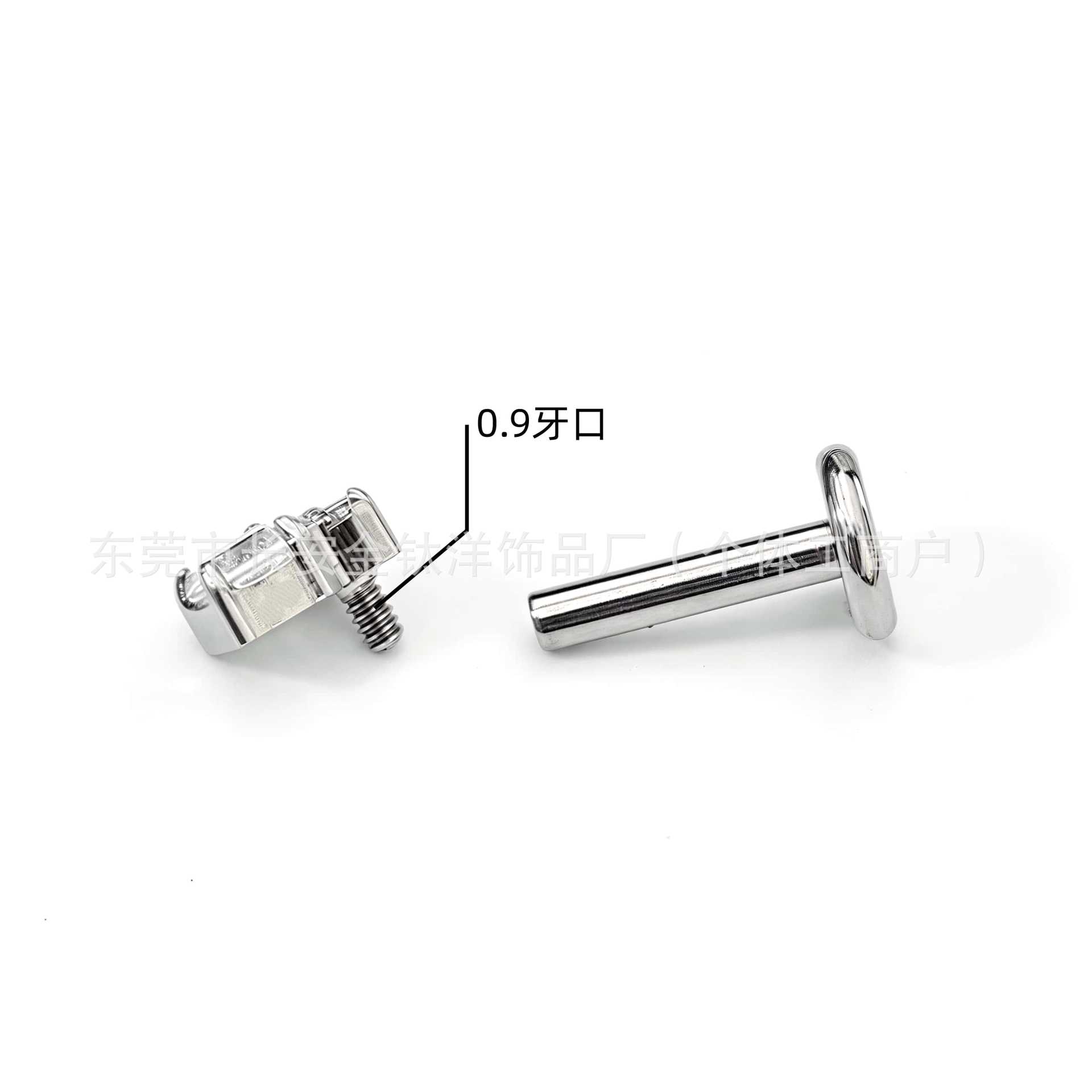 Pointed titanium steel lip stud product view