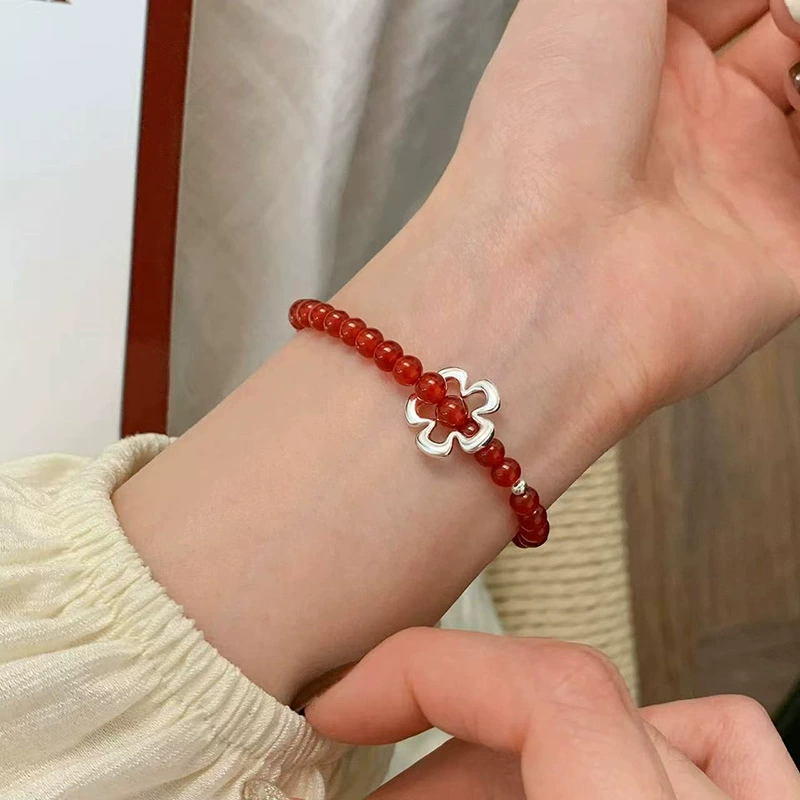 Round Zircon Bracelet Beads, 925 Silver Sample, Simple Elegant Charm (Multiple Codes)