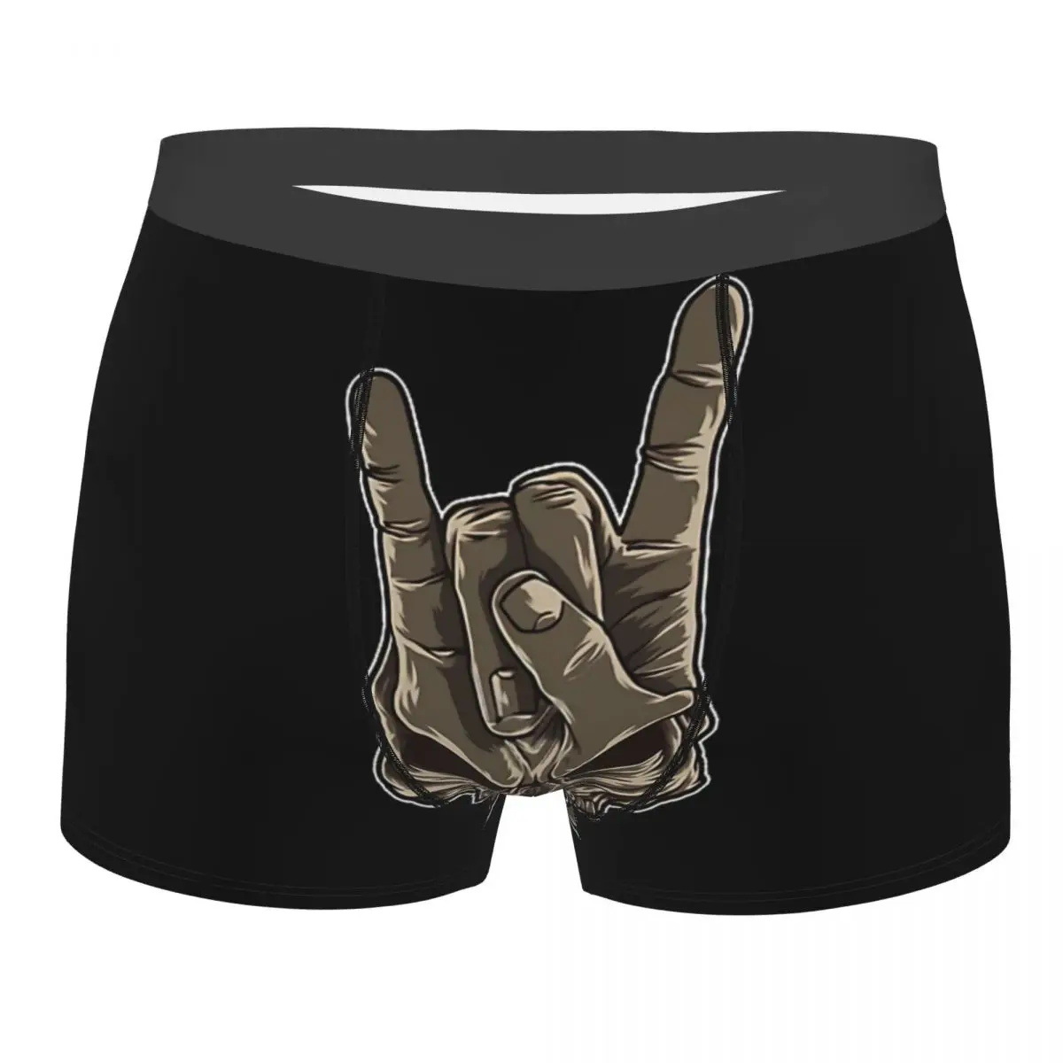 Teclas de piano transfronterizas impresas 3D pantalones cortos de casa para hombres estampados calzoncillos bóxer transpirables casuales para hombres MP01