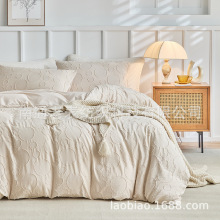 老表跨境外贸供货厂家亚马逊床上用品剪花波西米亚被套枕套三件套
