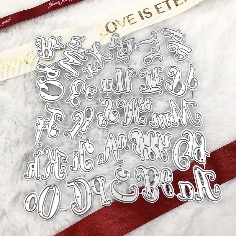 Troquel de corte DIY, cuchilla para scrapbook, molde metálico de acero al carbono grabado