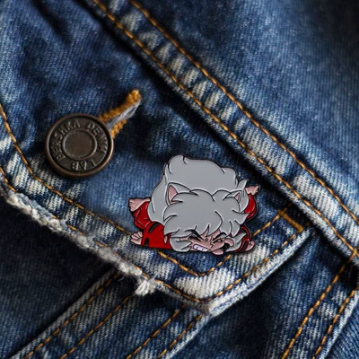 Comic Enamel Pin, Yaxa sancaqları