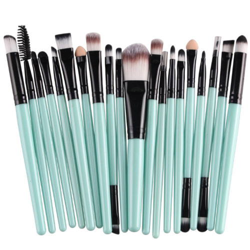 Cross-border best-selling 20-piece makeup brush set soft-bristled makeup tools wholesale