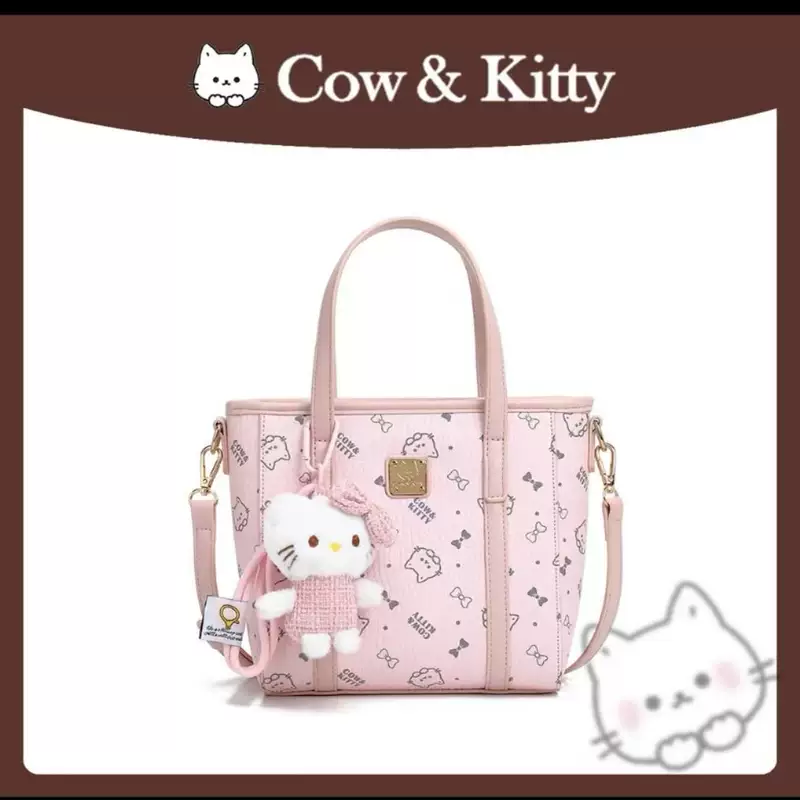 【Выбор Лю Динданя】CowKitty/женская универсальная корзина для мutton блюд, ручная одно-плечевая сумка через плечо без аксессуаров
