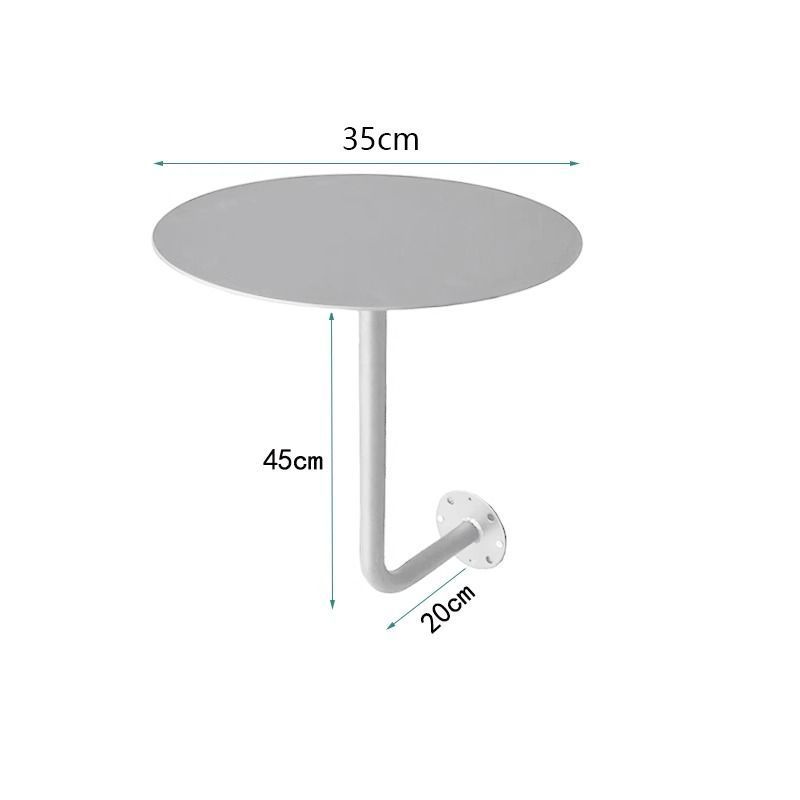 3_지름 35_높이 45CM 화이트 아이언 소재
