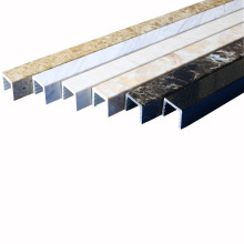 ✅淋浴房挡水条干湿分离仿大理石纹浴室隔断阻水PVC空心卫生间石