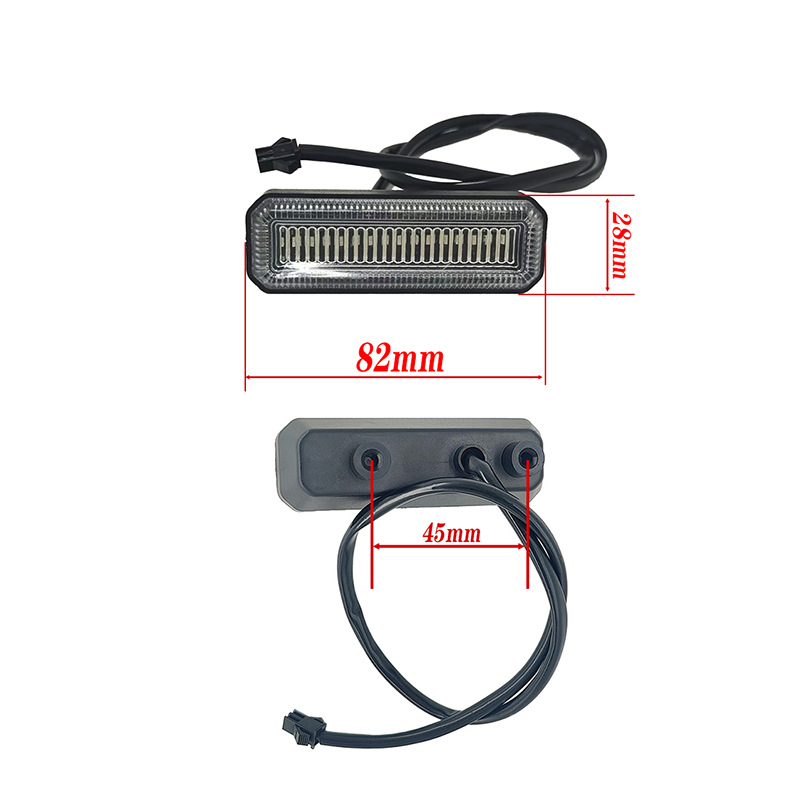 Factory Direct Supply of Electric Vehicle Led Turn Signals 48V Tule Turn Signal Lights Universal Turn Signals for Electric Motorcycles