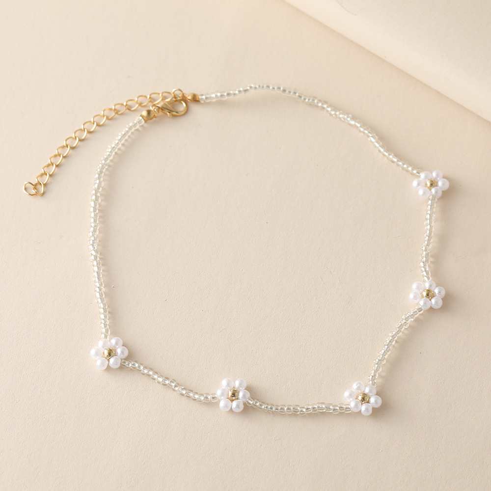 Einfacher Stil Geometrisch Perlen Eingelegte Perlen Frau Halskette display picture 9
