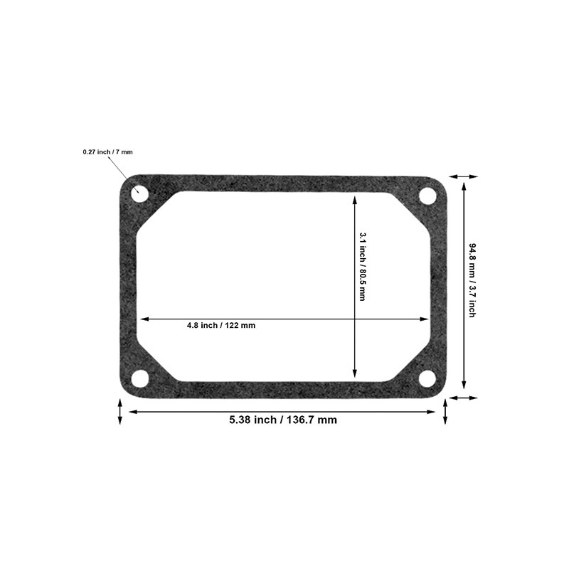 4-pcs 272475S Junta 692285 272475, se adapta al modelo 21B706, 21B707