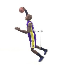 NBA 篮球 真人衣服 24号紫衣科比布莱恩特手办模型 可动玩偶