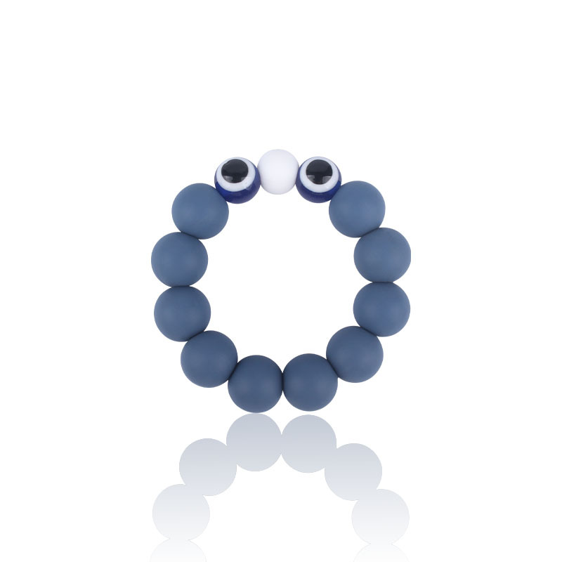 Bebé suministros de silicona perlas mordedor bebé dientes de juguete acrílico modelado de ojos Comercio exterior Nuevo