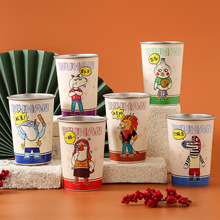 武汉趣味方言杯文化特色水杯迷你小巧车载杯外出旅游伴手礼礼品杯