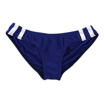 man sexy Underwear ventilation High elasticity cotton material man Triangle pants Side Color matching Strip Low Pants