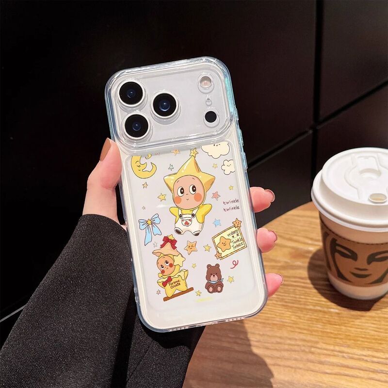 Daily Star Man Is Suitable for Apple 17Promax Mobile Phone Case Iphone16 Internet Celebrity 15 Design 13 Soft Case