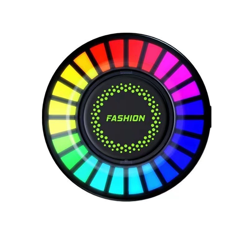 Атмосфера автомобиля свет 3D пикап RGB Голосовое управление ритм атмосфера автомобиля свет музыка автомобиль выход воздуха ароматерапия круглый