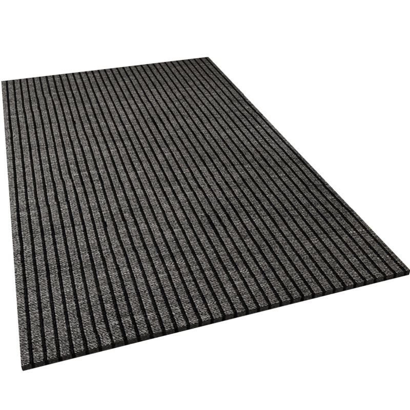 Alfombra de piso de alta sensación puerta alfombra de pie puerta alfombra de puerta doméstica anti-sucia eliminación de polvo tira de corte