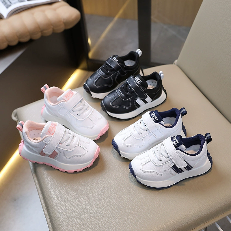 Осень 2023 г. Новые Детские кроссовки в Корейском стиле, универсальные повседневные туфли Torre для мальчиков и девочек, модные детские кроссовки для маленьких и средних детей