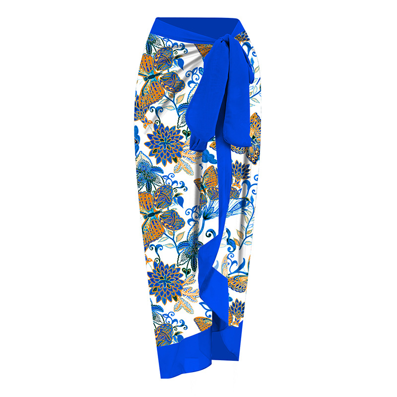 Modieuze, veelkleurige jumpsuit met zonnebrandcrème-gaasrok voor dames, Europese en Amerikaanse badmode_voghion.com