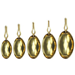 Wei and upside-down copper pendant anti-rust copper pendant lead pendant 1.8g 3.5G 5G 7G 10g fish pendant fishing gear