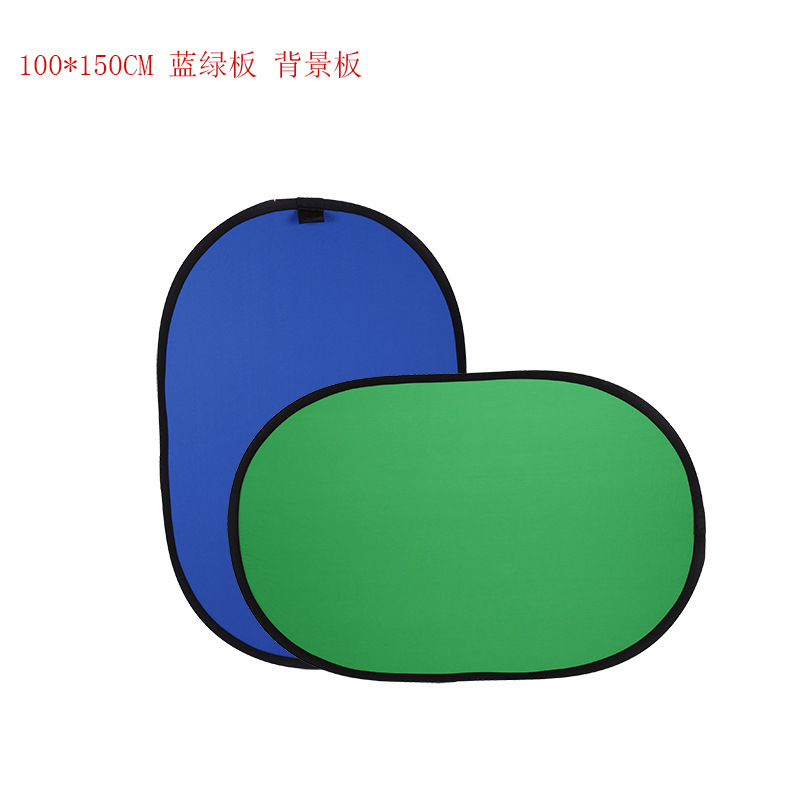 Tela de algodón puro azul y verde imagen de corte tela de corte de imagen de fotografía pantalla verde tela de algodón tiro tablero de fondo 100*150 reflector múltiples tipos