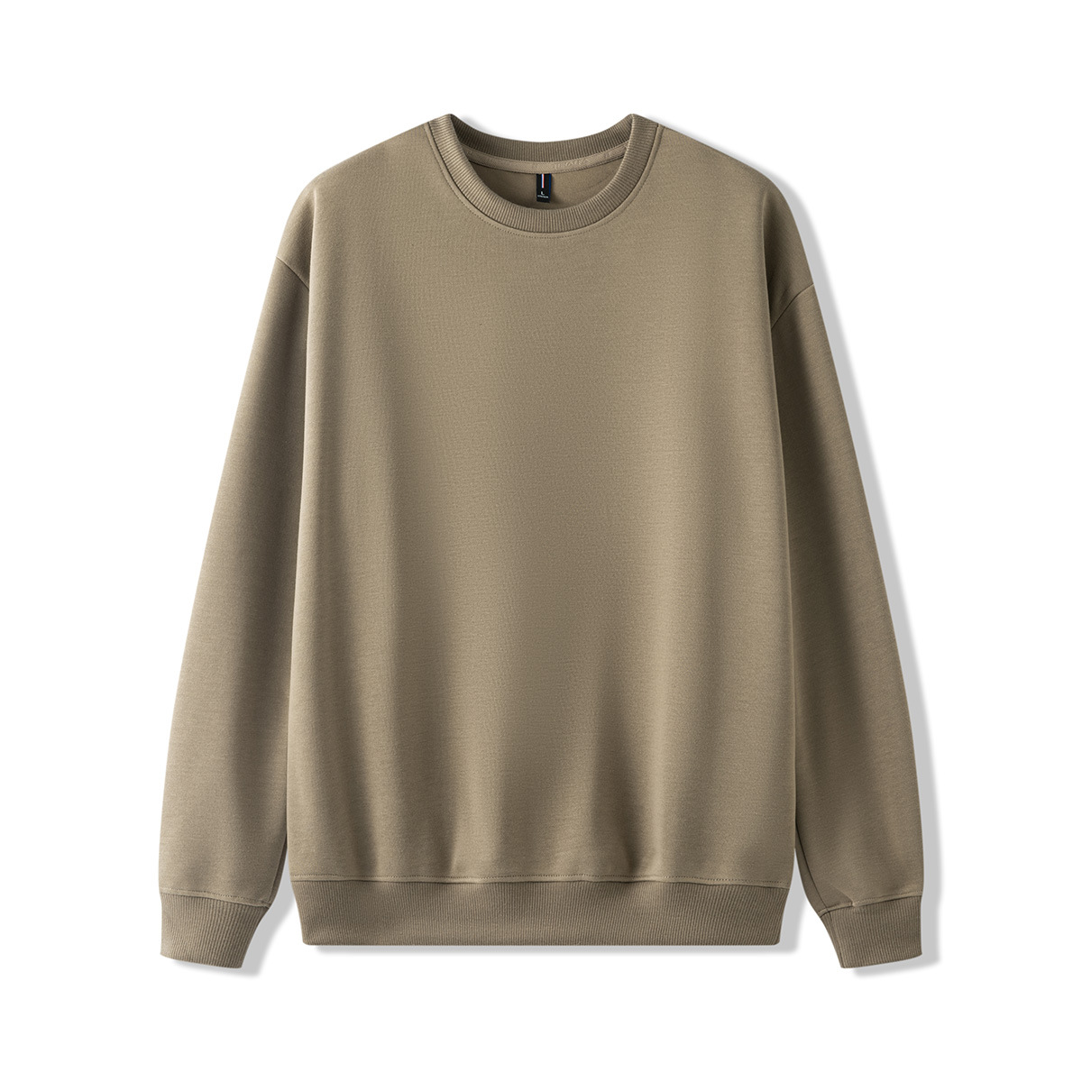 Shirt de hombro para hombre, chaqueta suelta, gran tamaño, camisa de base de manga larga de otoño y invierno, casual, versátil y simple.