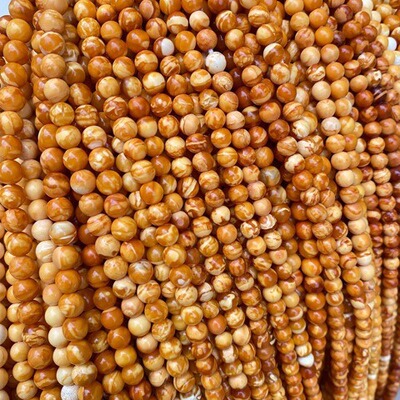 原礦俄料蜜蠟民族風回流老蜜蠟108佛珠琥珀串珠手鏈飾品現貨批發