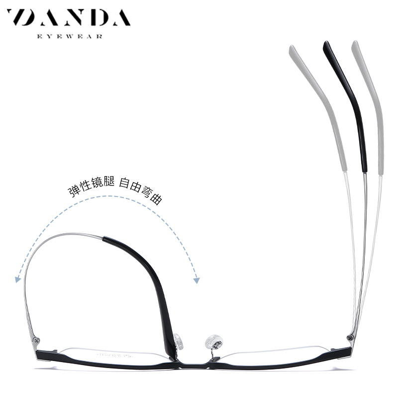 2022 nuevo miopía gafas hombres yj2012 aluminio magnesio moda gafas marco desmontable tornillo puro titanio gafas marco mujeres