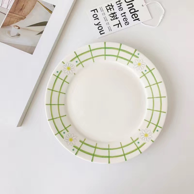 Cuatro margaritas blancas