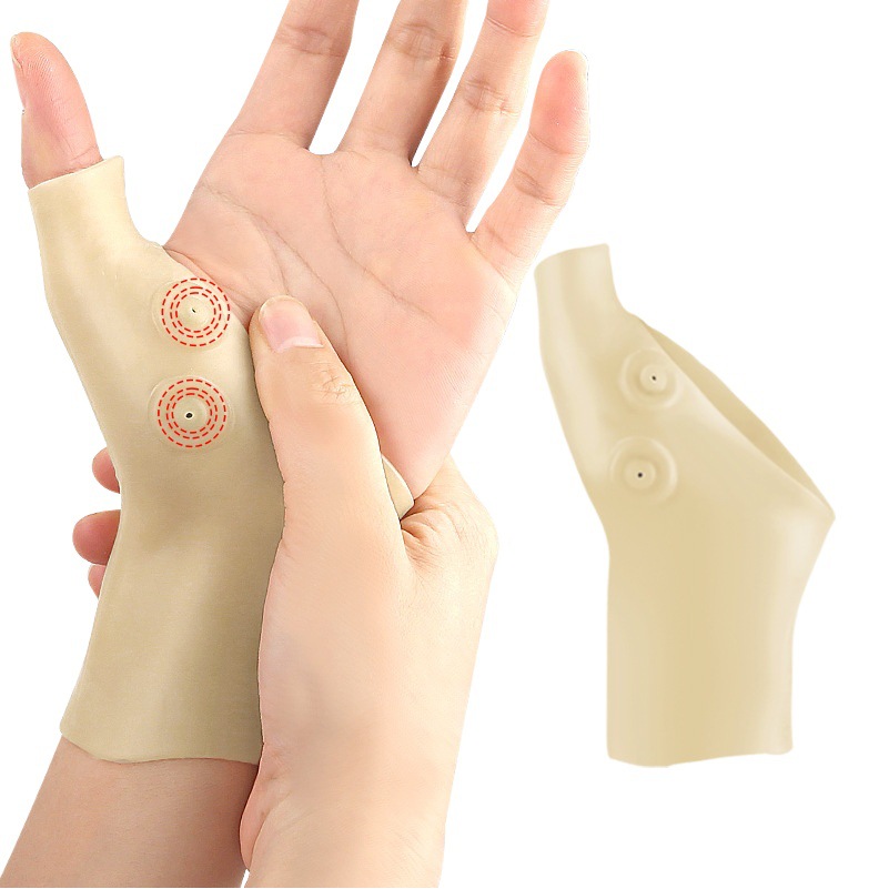 Mom's Hand Magnet Gloves Keyboard Hand Care Cover Pressurized Silicone Thumb Wrist Guard Finger Wrist Massage Protective Gear